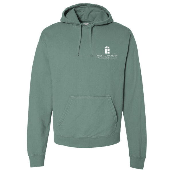 Frist Presbyterian  - Garment-Dyed Unisex Hooded Sweatshirt Thumbnail
